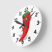 Horloge Ronde Red Hot Pepper Diva (Angle)