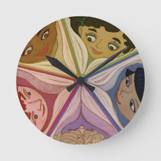 Horloge Ronde Regardez L'Horloge Des Livres