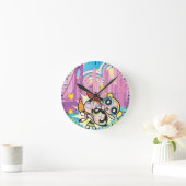 Horloge Ronde Règle Powerpuff Girls (Maison)
