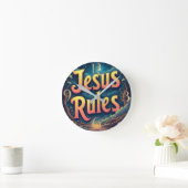 Horloge Ronde Règles de Jésus (Maison)