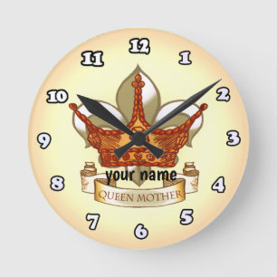 Horloge Ronde Reine Mère