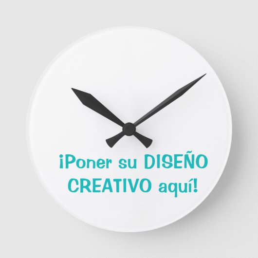 Horloge Ronde Reloj de encargo (Recto)