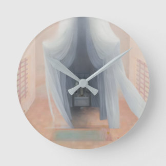 Horloge Ronde REM Surrealism Wall Clock – Minimal Dream State