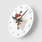 Horloge Ronde Renne de Rudy vilain ou NIC (Angle)