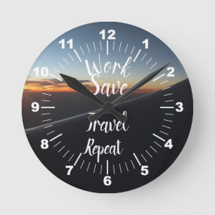 Horloge Ronde Répéter la répétition Économiser le déplacem