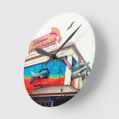Horloge Ronde Requin (Angle)