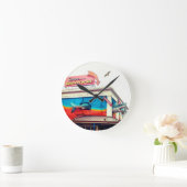 Horloge Ronde Requin (Maison)