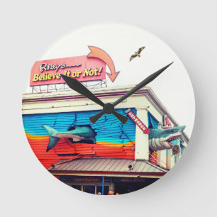 Horloge Ronde Requin
