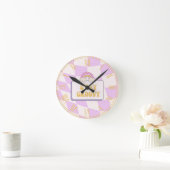Horloge Ronde Restez Groovy (Maison)