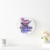 Horloge Ronde Retirement Never Forget The Difference You Made (Maison)