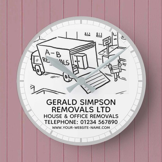 Horloge Ronde Retrait de la maison et du bureau