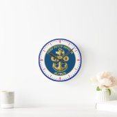 HORLOGE RONDE RETRAITÉ DU DIRECTEUR GÉNÉRAL (Maison)