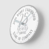 Horloge Ronde Retraite ou longue carrière (Angle)