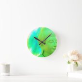 Horloge Ronde RETRO BOUDDHA Clock (Maison)