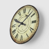 Horloge Ronde Rétro de Classic (Angle)