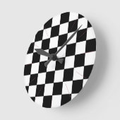 Horloge Ronde Retro hipster 2 (Angle)