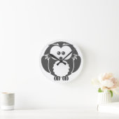 Horloge Ronde Retro Owl (Maison)
