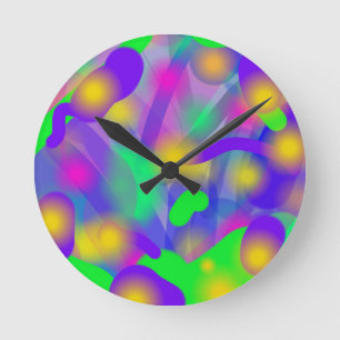 HORLOGE RONDE RÊVE DE CRÈME DE GLACE