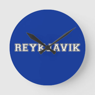 Horloge Ronde Reykjavik Islande