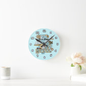 Horloge Ronde Rhode Island (Maison)