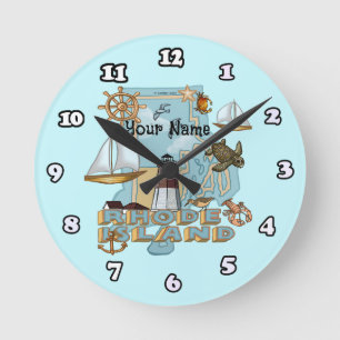 Horloge Ronde Rhode Island