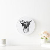 Horloge Ronde Rhodesian Ridgeback Happy Face (Maison)
