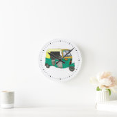 Horloge Ronde Rickshaw indien (Maison)
