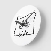 Horloge Ronde Ride Oregon (Cyclisme) (Angle)