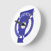 Horloge Ronde Ride Vermont (Angle)
