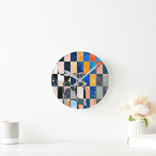 Horloge Ronde Rideau de tableau de bord de luxe