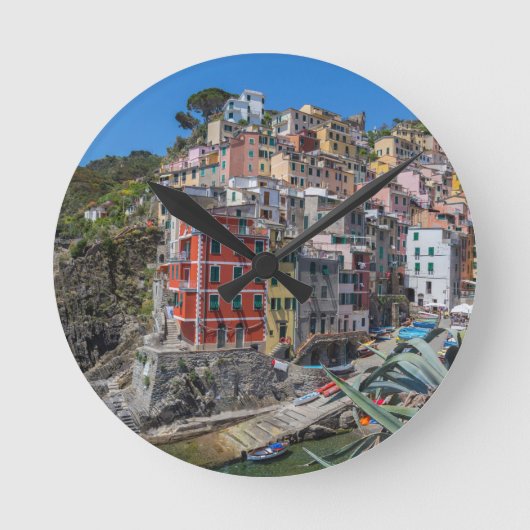 Horloge Ronde Riomaggiore Cinque Terre Ligurie Italie (Recto)