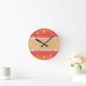 Horloge Ronde Ripped christmas wrapping paper (Maison)