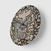 Horloge Ronde Rituel de Shaman Peyote (Angle)