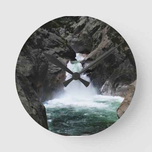 Horloge Ronde Roaring River Falls, King's Canyon, CA (Recto)
