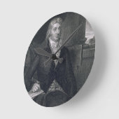 Horloge Ronde Robert R. Livingston, gravé par E. le Mackenzie (Angle)