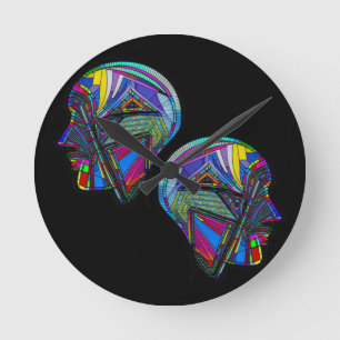Horloge Ronde Robotique Jeter Trivet Oreiller
