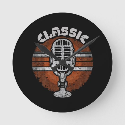 Horloge Ronde rock-classique (Recto)