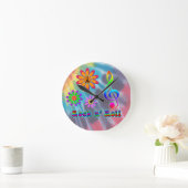Horloge Ronde Rock n'Roll (Maison)
