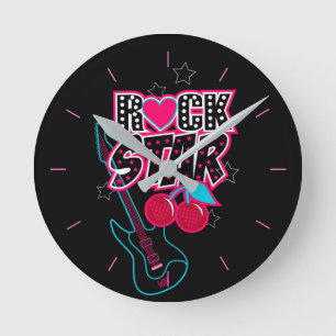 Horloge Ronde Rockstar