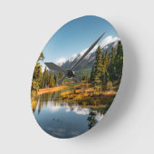 Horloge Ronde Rocky mountains (Angle)