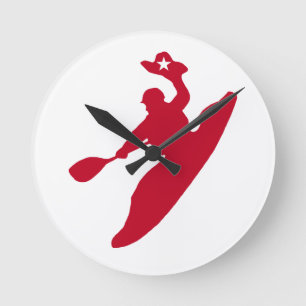 Horloge Ronde Rodeo Kayak