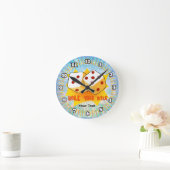 Horloge Ronde Roll The Dice Clock (Maison)