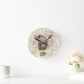 Horloge Ronde Romantique de Steampunk (Maison)