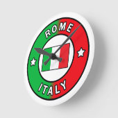 Horloge Ronde Rome Italie (Angle)