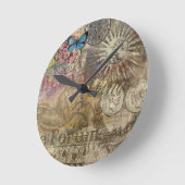 Horloge Ronde Rome Italy Travel Vacation (Angle)