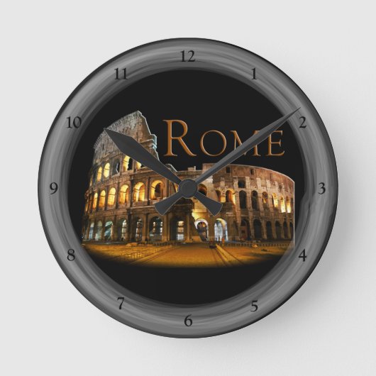 Horloge Ronde Rome : Le Colosseum (Recto)