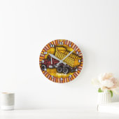 Horloge Ronde Rondo Dump Truck clock (Maison)