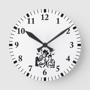Horloge Ronde Rooster