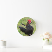 Horloge Ronde Rooster Portrait (Maison)