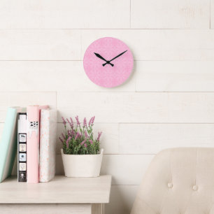 Horloge Ronde Rose
